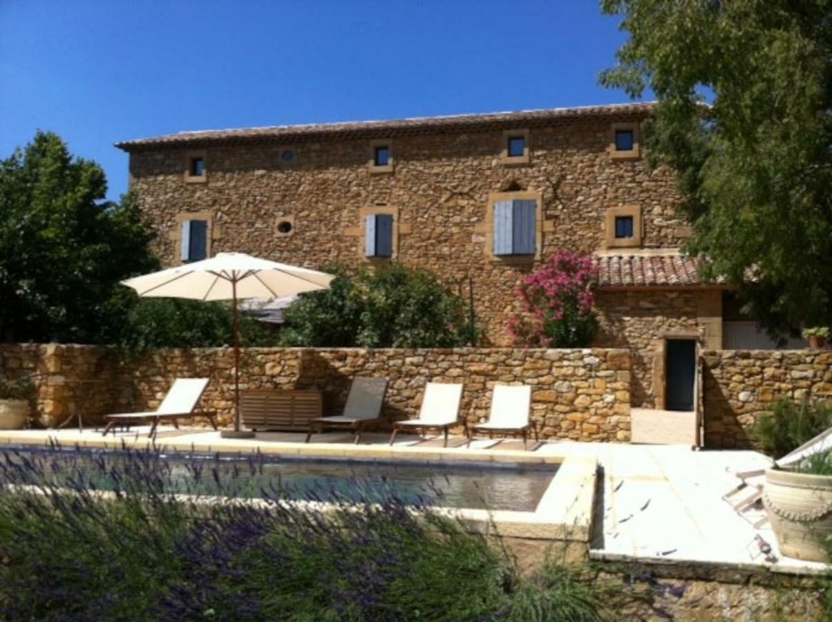 Le Mas Du Cypres, 12 Pers Et Piscine Aigaliers Exterior foto